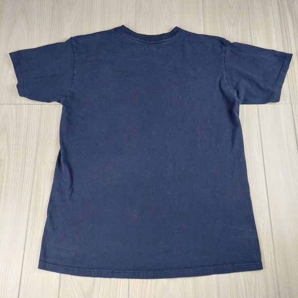 Vintage Champion 1989 Notre Dame Fighting Irish T Shirt Mens XL NCAA USA SS Blue - Picture 3 of 7